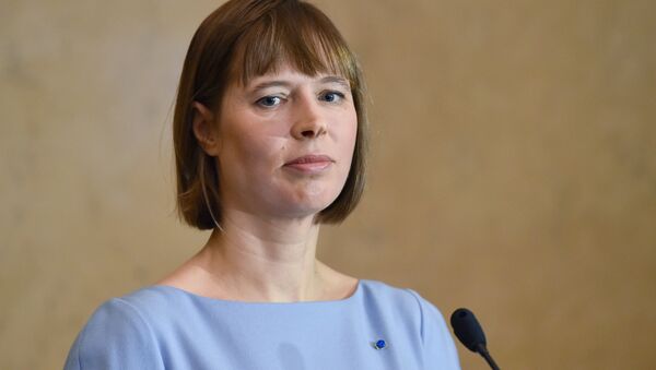 الرئيسة الاستونية كيرستي كاليولايد - سبوتنيك عربي