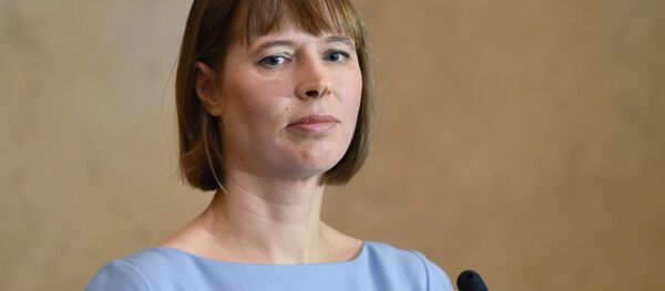 الرئيسة الاستونية كيرستي كاليولايد - سبوتنيك عربي