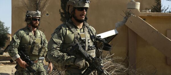 أفراد قوات العمليات الخاصة في ريف مدينة الرقة - سبوتنيك عربي