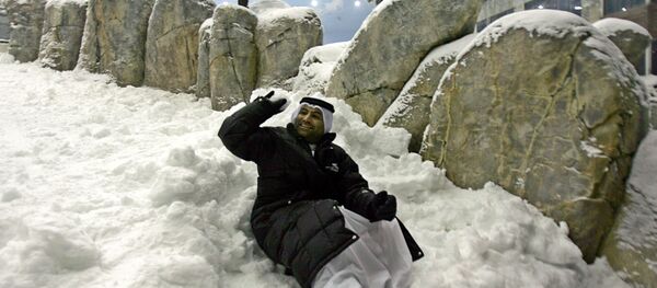 الثلج في الإمارات - سبوتنيك عربي