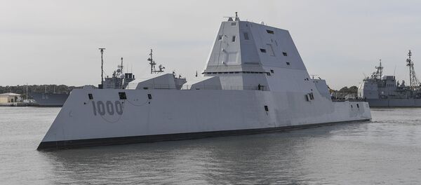 مدمرة أمريكية من طراززوموالت مدمرة أمريكية من طراززوموالت - سبوتنيك عربي