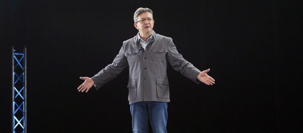 المرشح الرئاسي الفرنسي اليساري جان لوك ميلانشون - سبوتنيك عربي