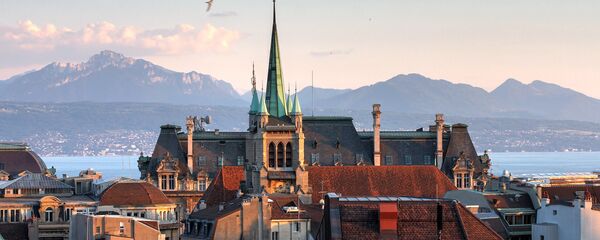 كنيسة القديس فرانتسيسك في مدينة لوزان - سبوتنيك عربي