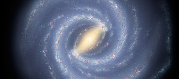 رسم توضيحي لفنان لمجرة درب التبانة (Milky Way) - سبوتنيك عربي