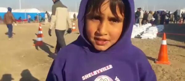 طفل عراقي هرب من داعش - سبوتنيك عربي