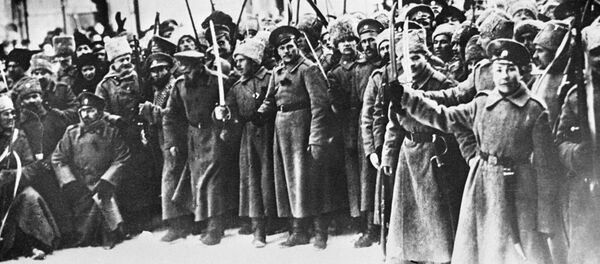 المشاركون في ثورة فبراير البرجوازية الديموقراطية، عام 1917 المشاركون في ثورة فبراير البرجوازية الديموقراطية، عام 1917 - سبوتنيك عربي