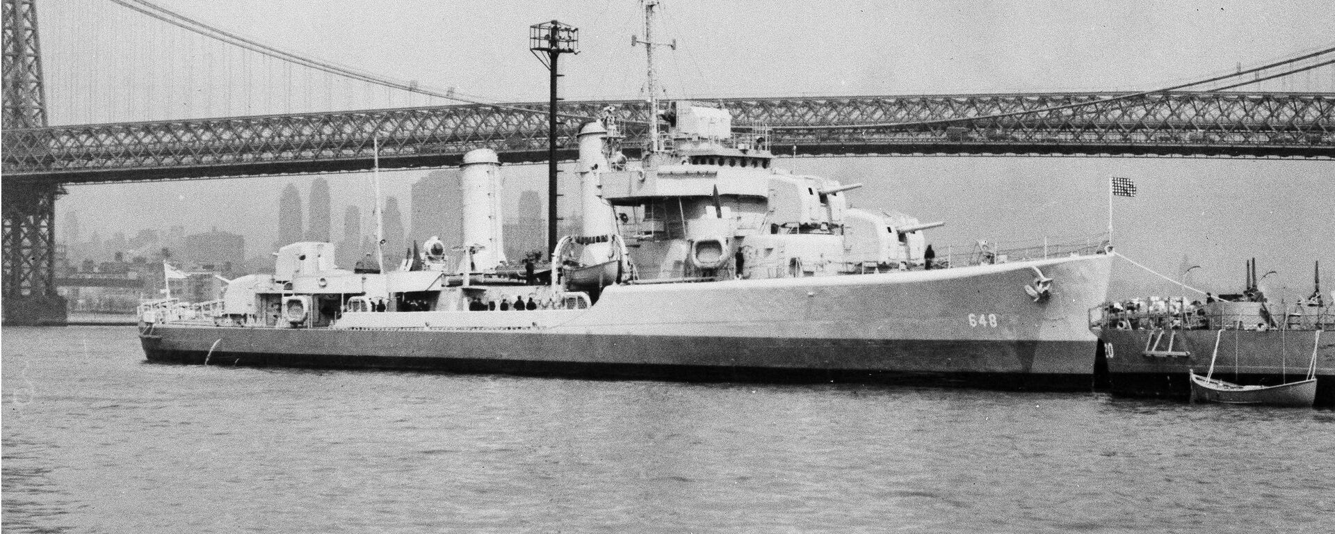 مدمرة أمريكية من الحرب العالمية الثانية - سبوتنيك عربي, 1920, 26.05.2018