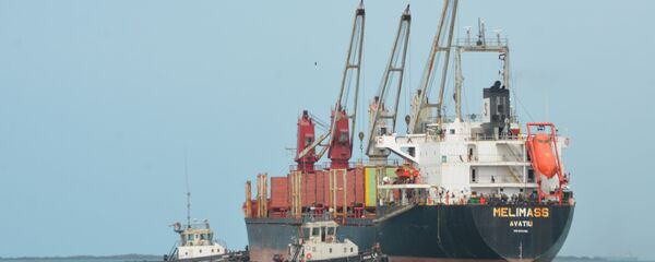 سفينة بميناء الحديدة - سبوتنيك عربي