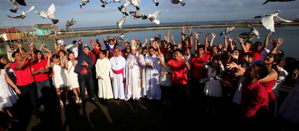 يوم الفالنتاين في مانيلا، الفلبين - سبوتنيك عربي