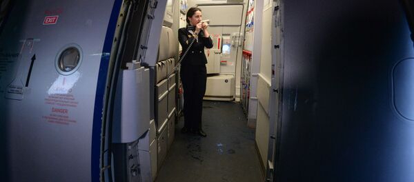 مضيفة شركة الطيران الروسية آيروفلوت - سبوتنيك عربي