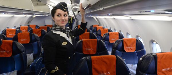 مضيفة شركة الطيران الروسية آيروفلوت - سبوتنيك عربي