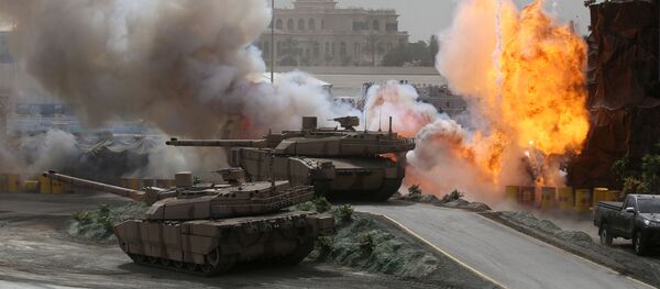  معرض آيدكس الدولي للسلاح والمعدات العسكرية في أبو ظبي، الإمارات العربية المتحدة 19 فبراير/ شباط 2017 - سبوتنيك عربي