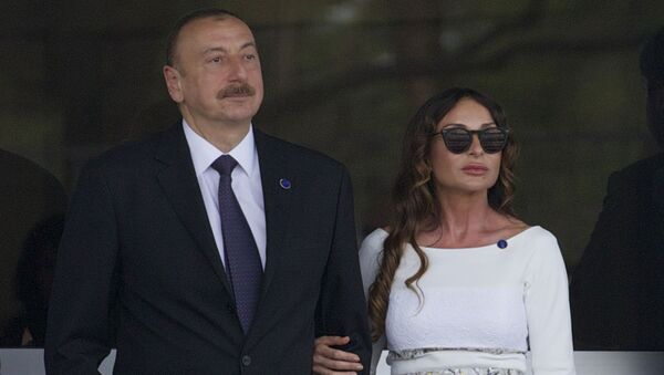 مخريبان علييفا، زوجة الرئيس الأذربيجاني إلهام علييف - سبوتنيك عربي