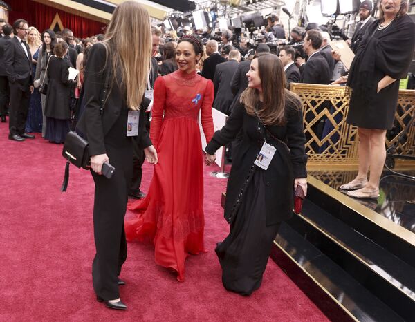 الحفل الـ 89 لتوزيع جوائز الأوسكار في لوس أنجلوس 26 فبراير/ شباط 2017 - الممثلة روث نيغا - سبوتنيك عربي