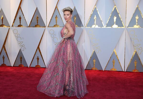 الحفل الـ 89 لتوزيع جوائز الأوسكار في لوس أنجلوس 26 فبراير/ شباط 2017 - الممثلة سكارليت يوهانسون - سبوتنيك عربي