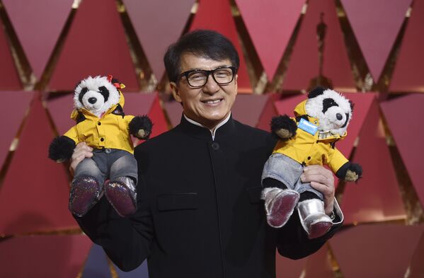 الممثل جاكي تشان خلال حفل الأوسكار - سبوتنيك عربي