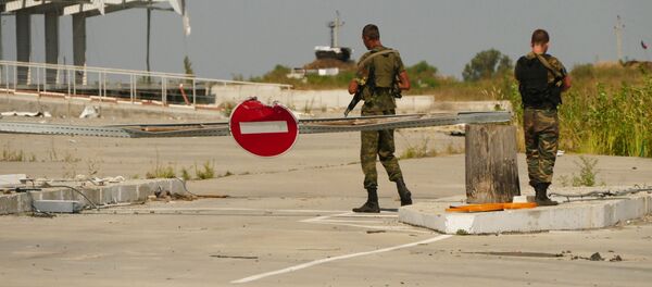 خط التماس بين القوات الأوكرانية والمدافعين عن جمهورية دونيتسك الشعبية - سبوتنيك عربي