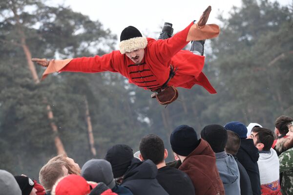 عيد ماسلينيتسا في موسكو - سبوتنيك عربي