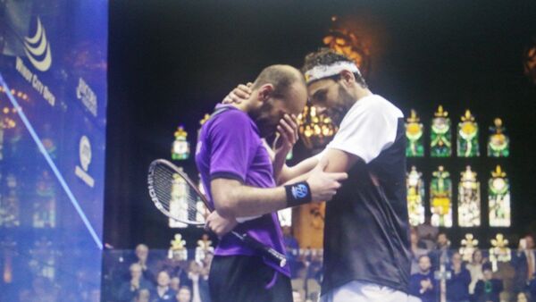 لاعبا الإسكواش محمد ومروان الشوربجي - سبوتنيك عربي