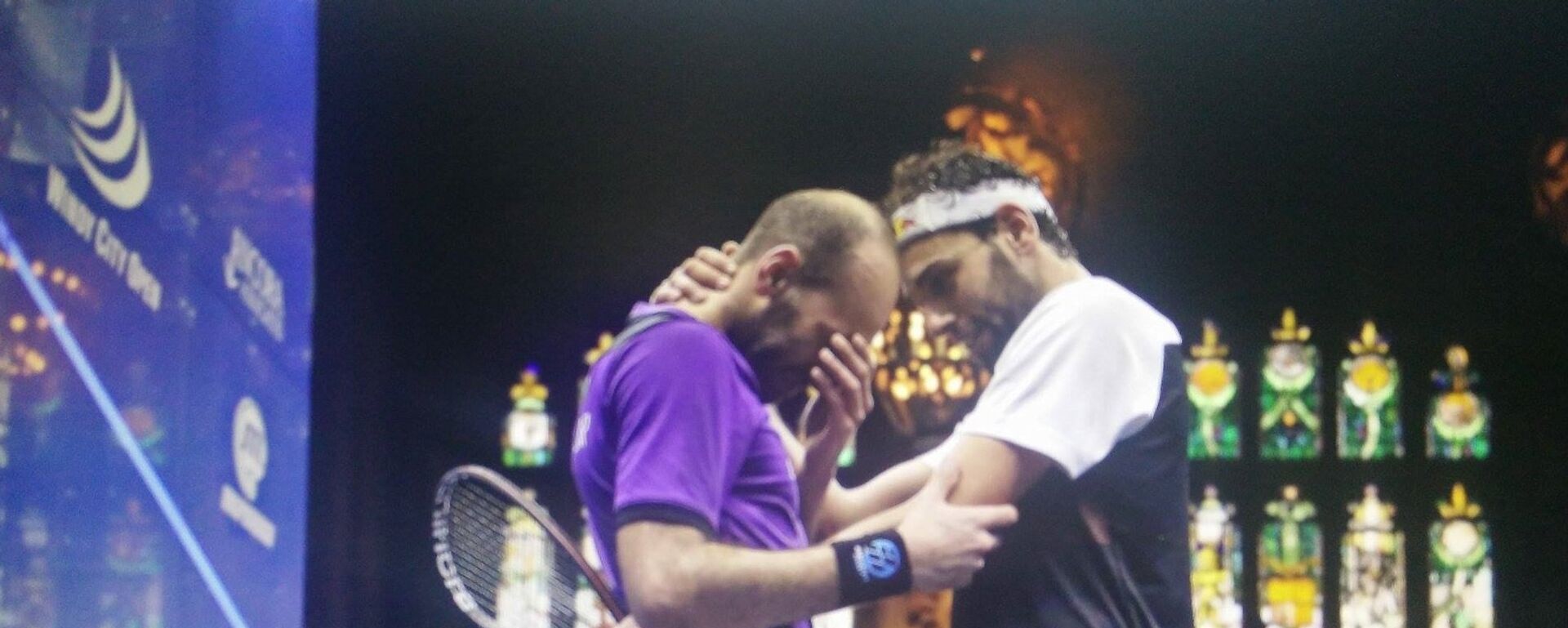 لاعبا الإسكواش محمد ومروان الشوربجي - سبوتنيك عربي, 1920, 17.10.2025