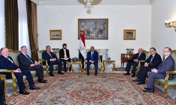 السيسي يستقبل روغوزين - سبوتنيك عربي