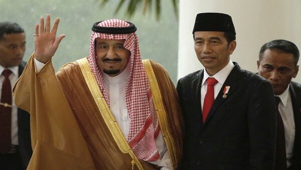 الملك سلمان ورئيس إندونسيا - سبوتنيك عربي