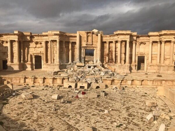 تدمر بعد تحريرها من داعش - سبوتنيك عربي