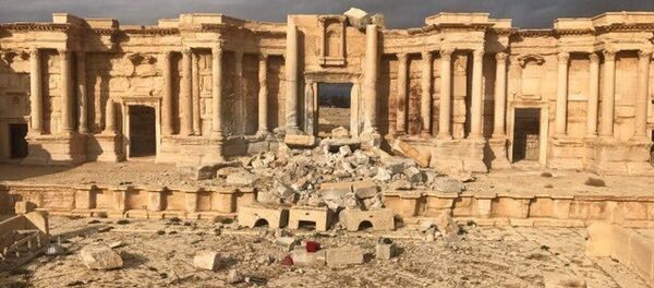 تدمر بعد تحريرها من داعش تدمر بعد تحريرها من داعش - سبوتنيك عربي