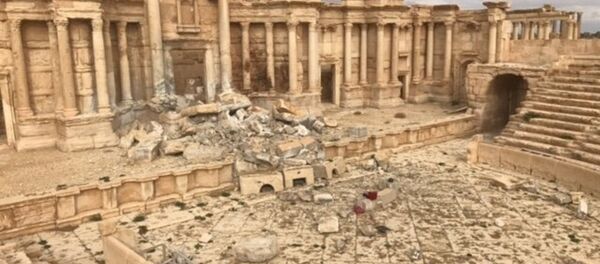 تدمر بعد تحريرها من داعش - سبوتنيك عربي