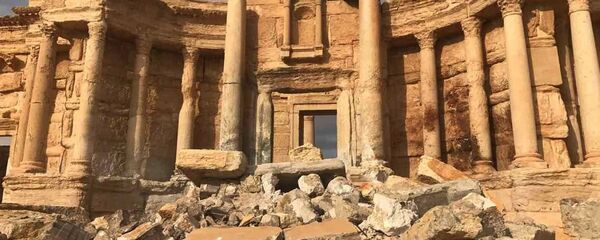 تحرير تدمر من قبل الجيش السوري وبمساندة القوات الجوية الروسية - سبوتنيك عربي