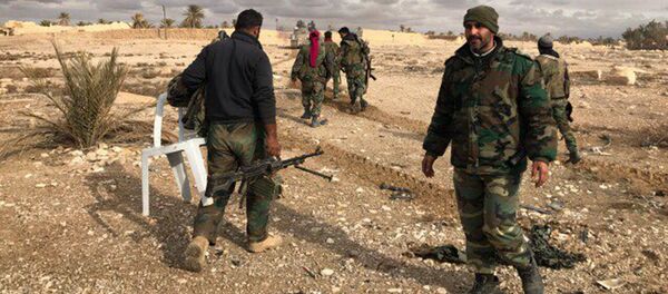 تحرير تدمر من قبل الجيش السوري وبمساندة القوات الجوية الروسية - سبوتنيك عربي