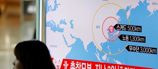 تجربة صواريخ باليستية في كوريا الشمالية - سبوتنيك عربي