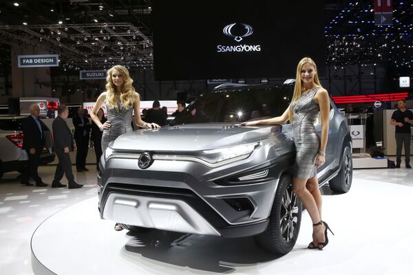 معرض جنيف للسيارات -  Ssangyong XAVL - سبوتنيك عربي