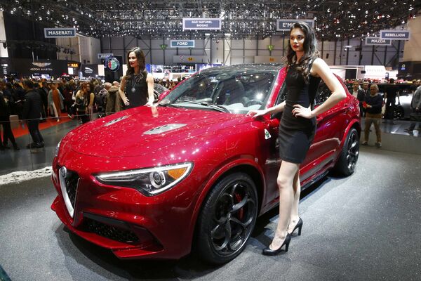 معرض جنيف للسيارات - Alfa Romeo Stelvio - سبوتنيك عربي