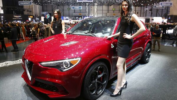 معرض جنيف للسيارات - Alfa Romeo Stelvio - سبوتنيك عربي