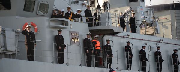 سفن البحرية الإيرانية تصل إلى ميناء محج قلعة التابع لأسطول بحر قزوين - سبوتنيك عربي