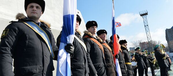 سفن البحرية الإيرانية تصل إلى ميناء محج قلعة التابع لأسطول بحر قزوين - سبوتنيك عربي