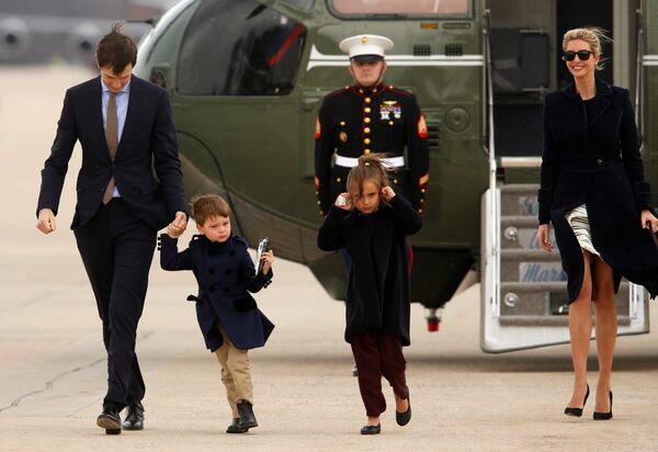 إيفانكا ترامب وأسرتها - سبوتنيك عربي