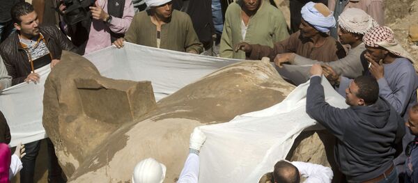 تمثال الفرعون رمسيس الثاني، القاهرة، مصر - سبوتنيك عربي