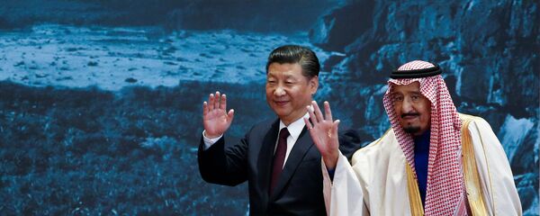 الملك سلمان والرئيس الصيني - سبوتنيك عربي