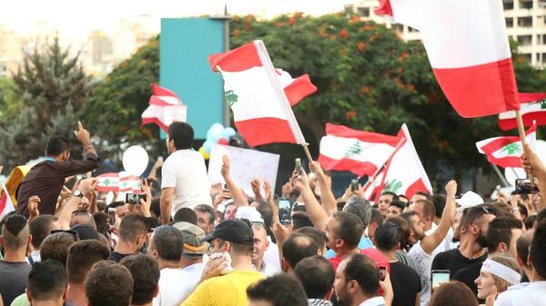 تظاهرات الضرائب في لبنان تظاهرات الضرائب في لبنان - سبوتنيك عربي