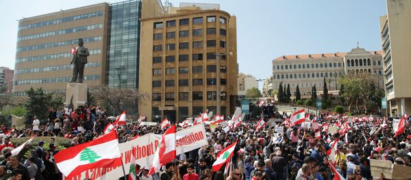 مظاهرة في لبنان - سبوتنيك عربي