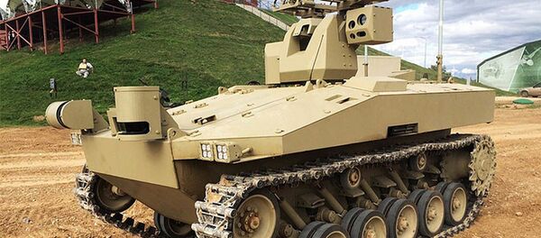 الأسلحة الروسية: روبوت سوراتنيك - آلية مدرعة مجنزرة - سبوتنيك عربي