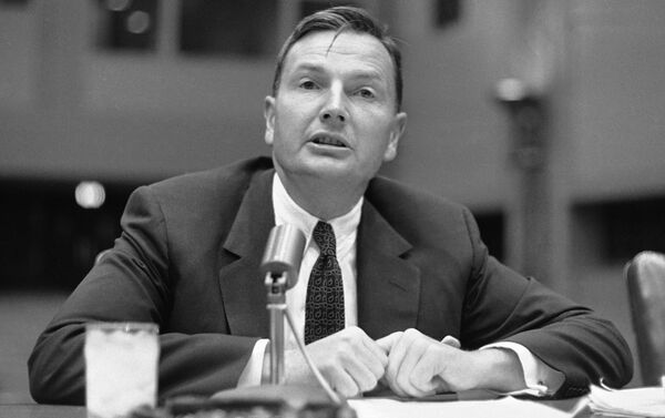 الملياردير الأمريكي دافيد روكفيلير، عام 1961 - سبوتنيك عربي