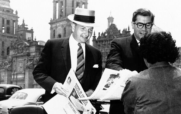 الملياردير الأمريكي دافيد روكفيلير في المكسيك - سبوتنيك عربي