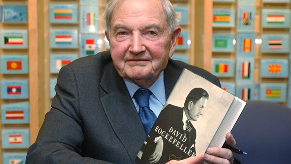 الملياردير الأمريكي دافيد روكفيلير الملياردير الأمريكي دافيد روكفيلير - سبوتنيك عربي