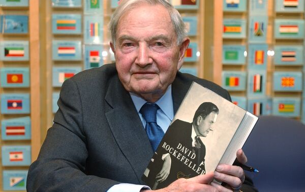 الملياردير الأمريكي دافيد روكفيلير - سبوتنيك عربي
