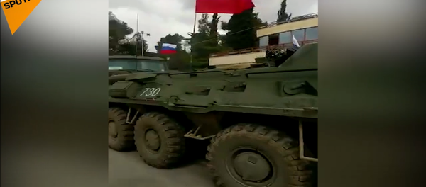 بالفيديو... مدرعات روسية تصل إلى عفرين السورية - سبوتنيك عربي