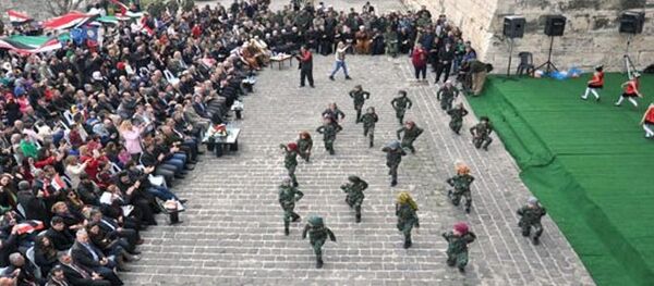 قلعة الحصن السورية تحتفل - سبوتنيك عربي