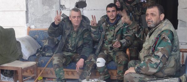 القوات النخبوية في الجيش السوري تلاحق المسلحين قرب دمشق - سبوتنيك عربي